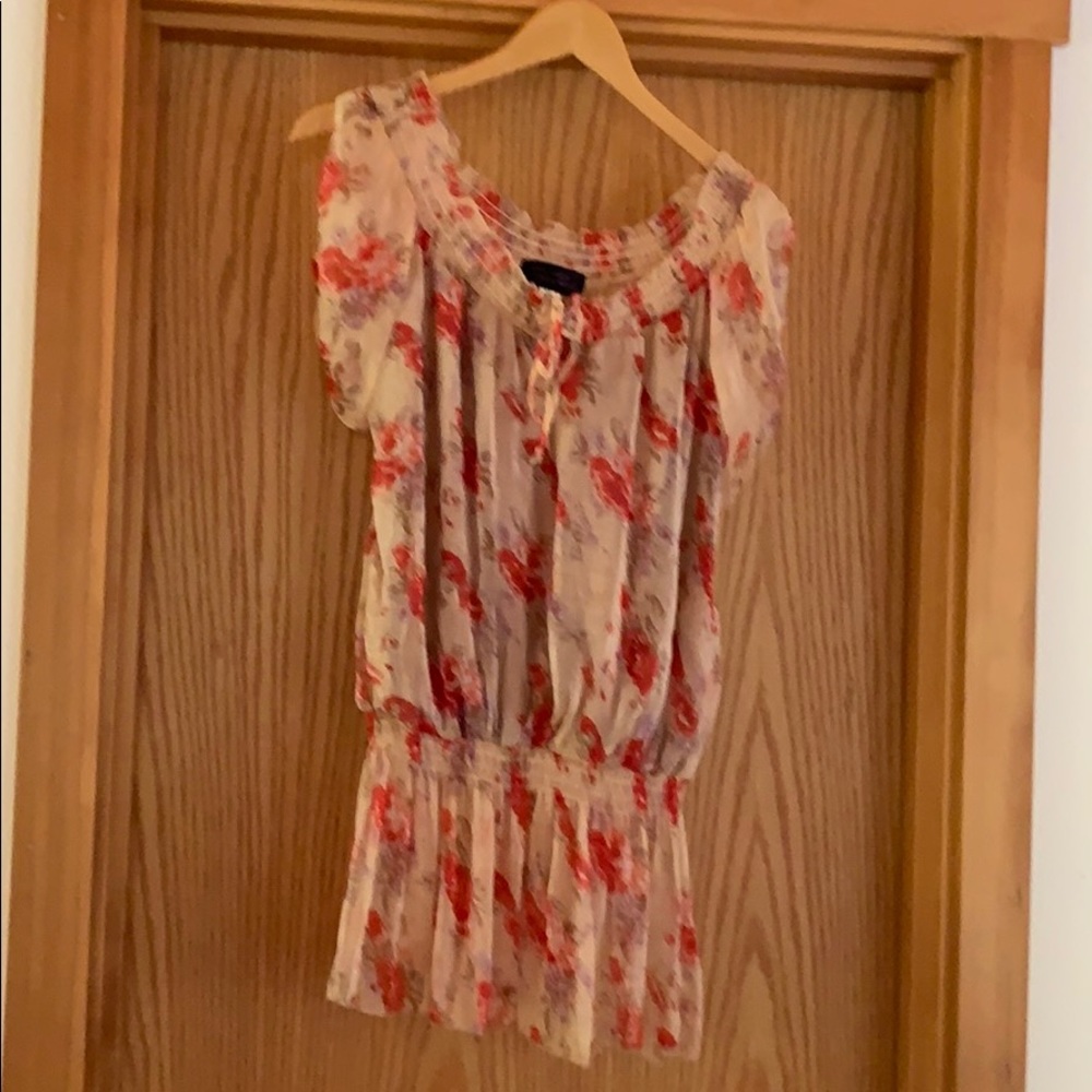 Floral tunic